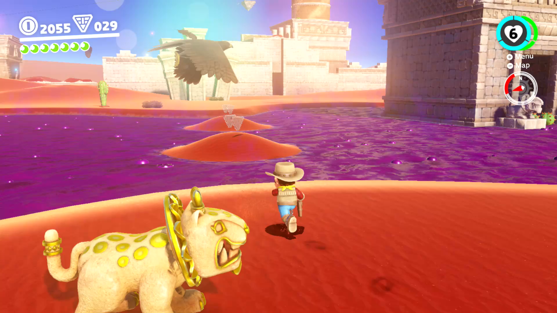 Sand Kingdom: Power Moons 21-40 - Super Mario Odyssey Walkthrough - Mario  Party Legacy